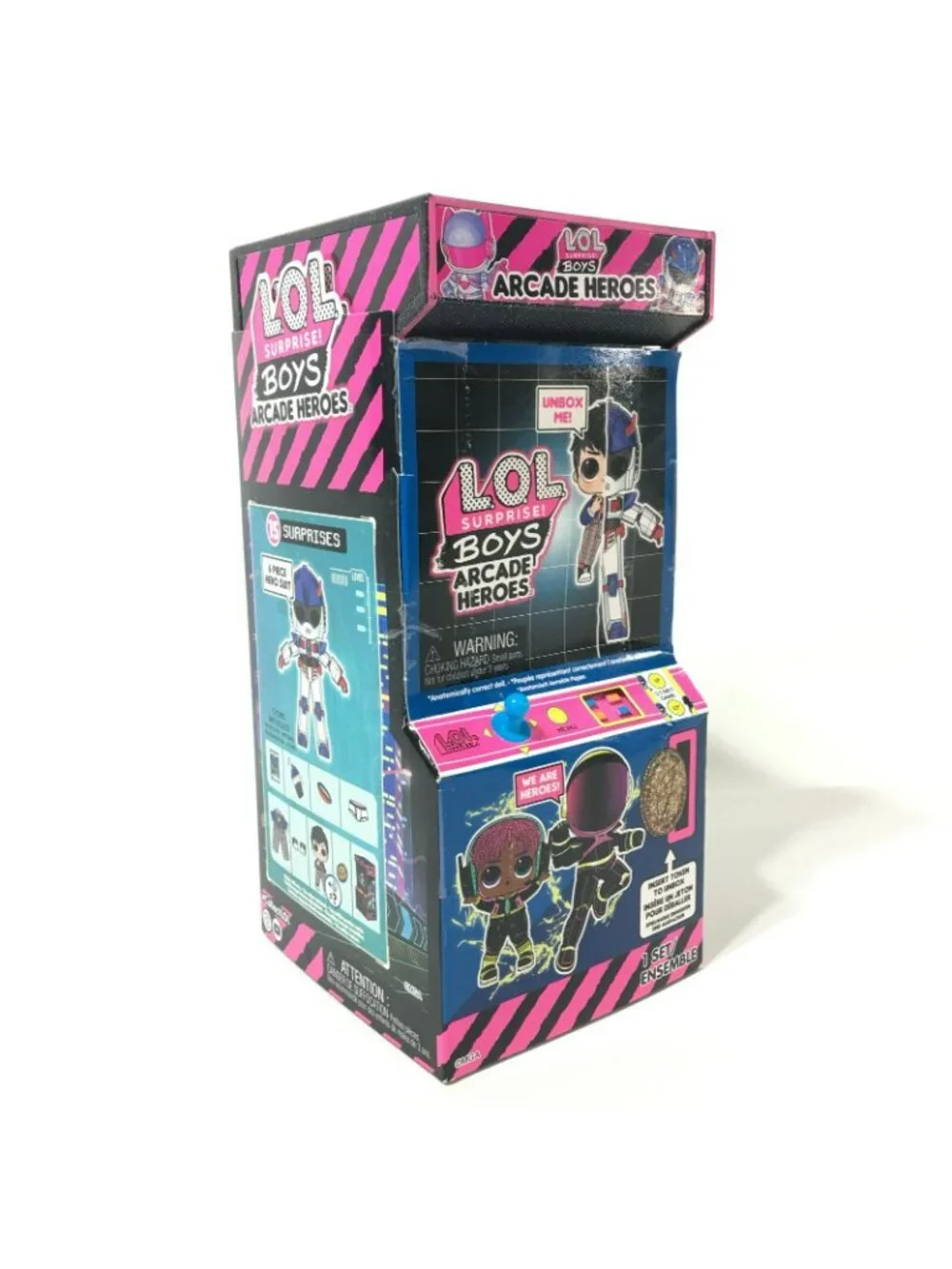 L.O.L Surprise Boys Arcade Heroes Cyber VR Dude 15 Surprises Series 1